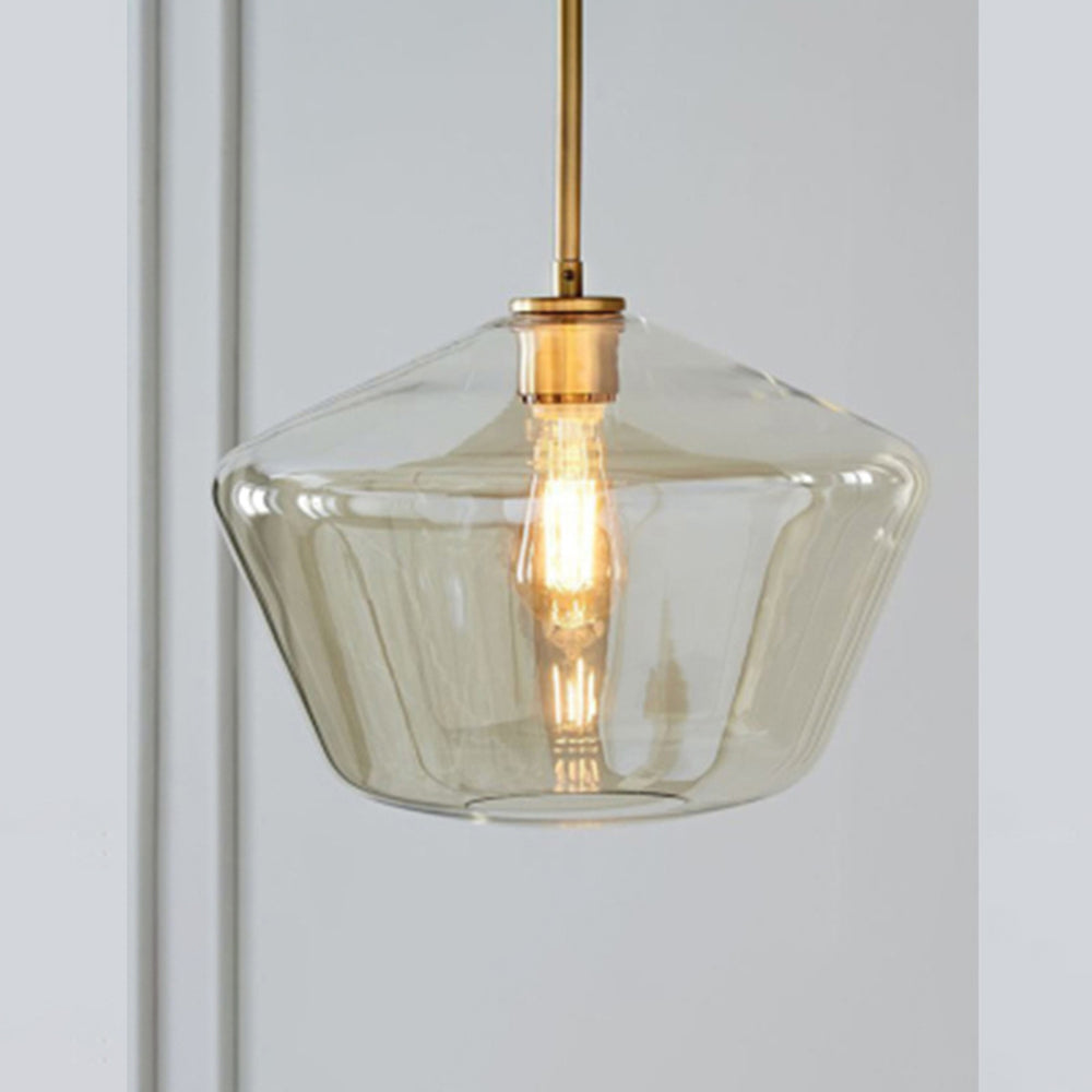 Hailie Kleine Retro LED Hanglampen Glas Metaal Woonkamer slaapkamer