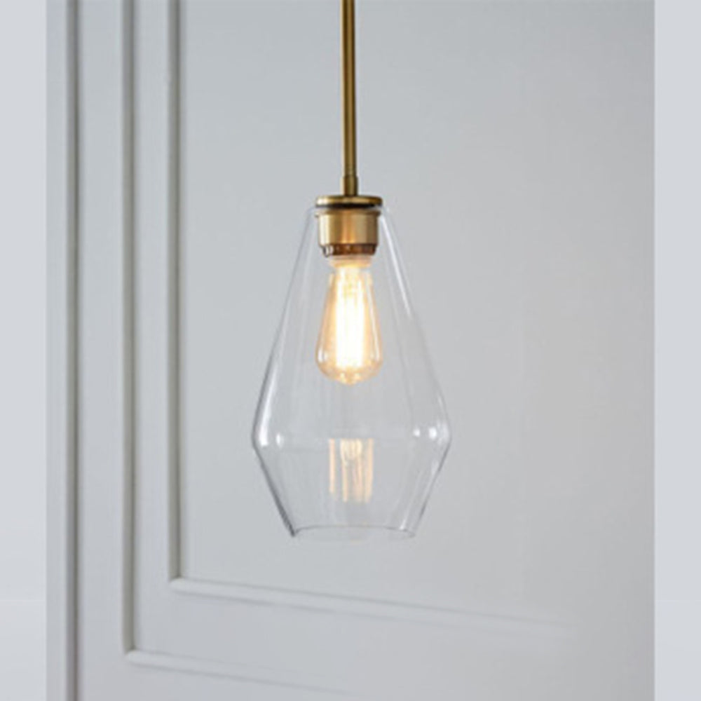 Hailie Kleine Retro LED Hanglampen Glas Metaal Woonkamer slaapkamer