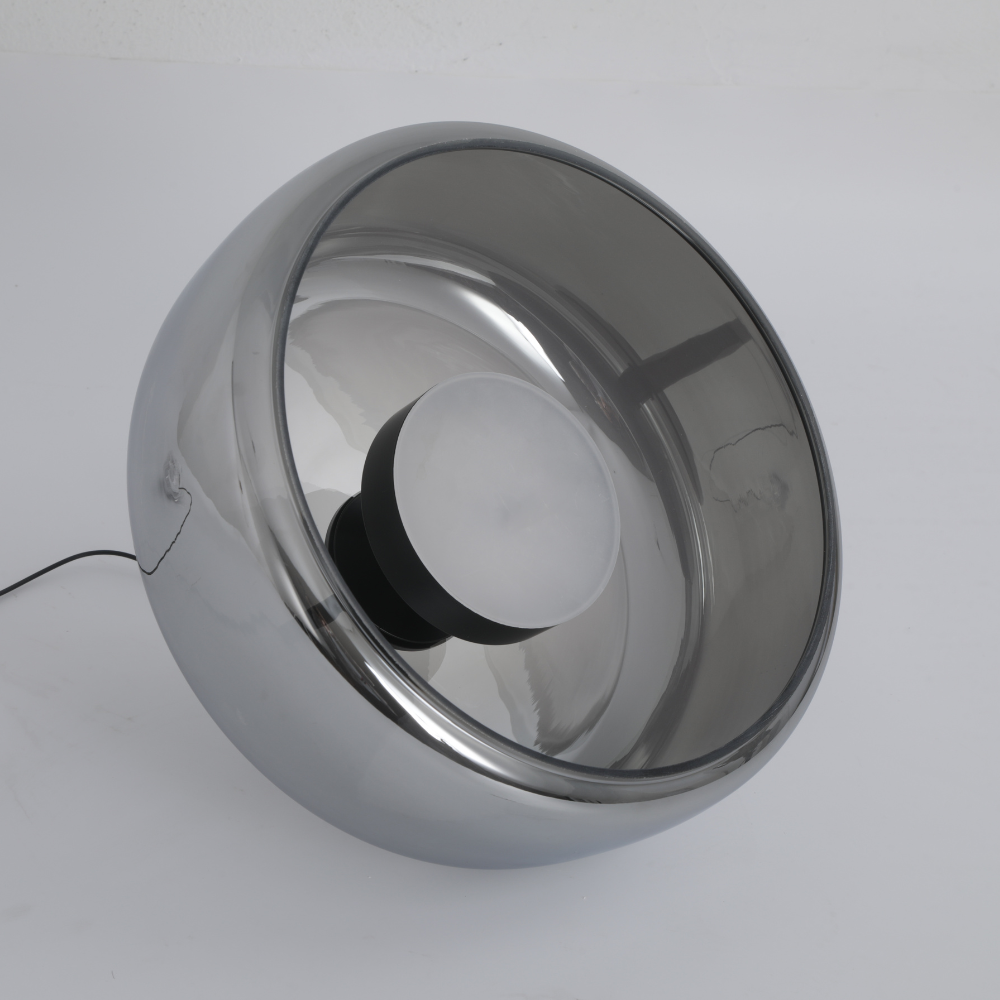 Hailie Retro LED Hanglampen Gouden Amber Metaal Glas Slaapkamer