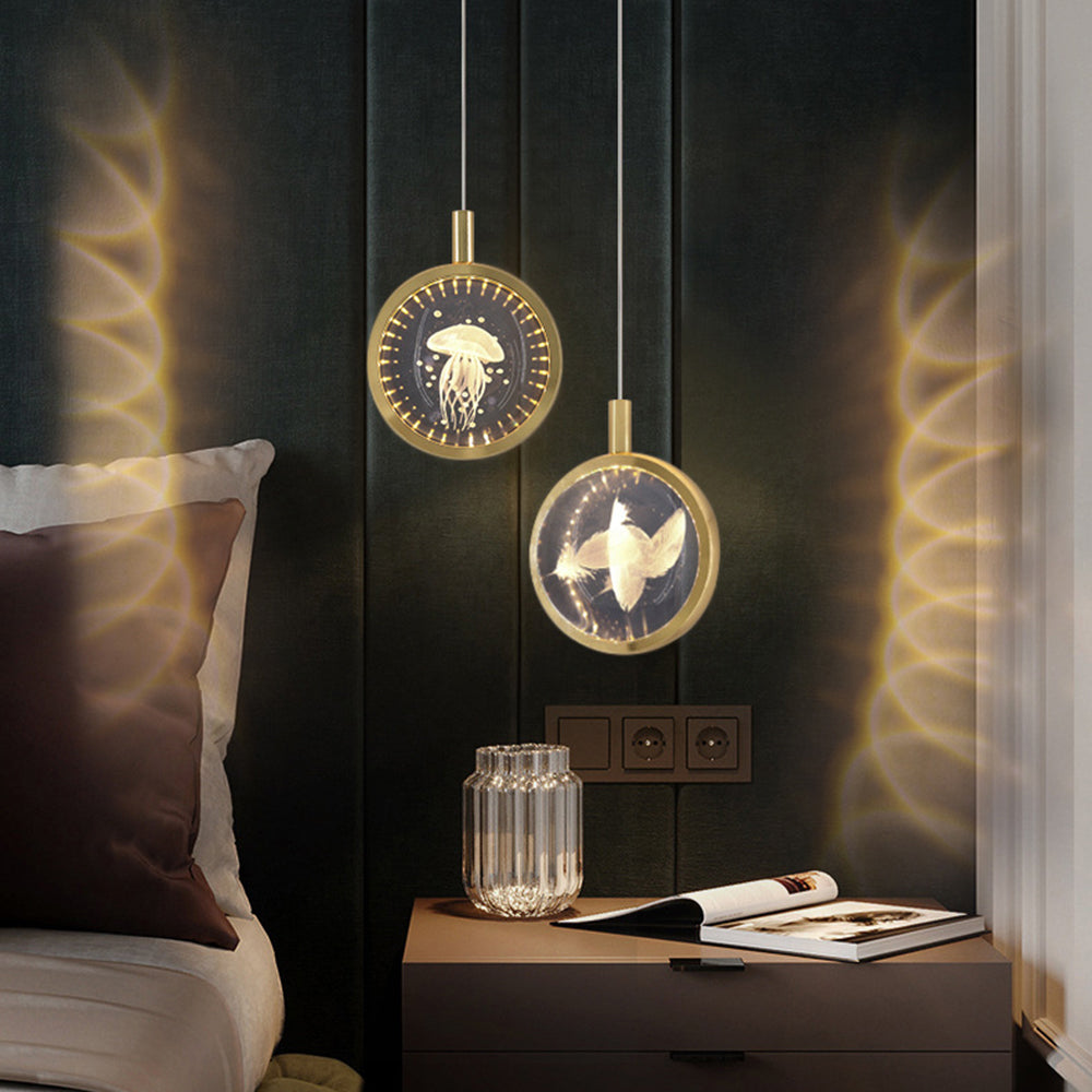 Kady Moderne LED Hanglampen Gouden Kleine Metaal Eetkamer Woonkamer