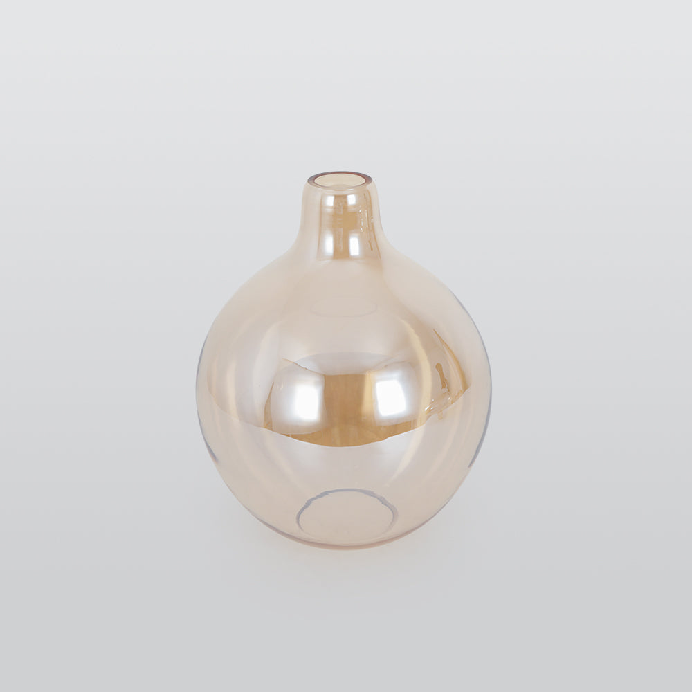 Hailie Moderne LED Hanglamp Amber Glas Metaal Woonkamer Slaapkamer