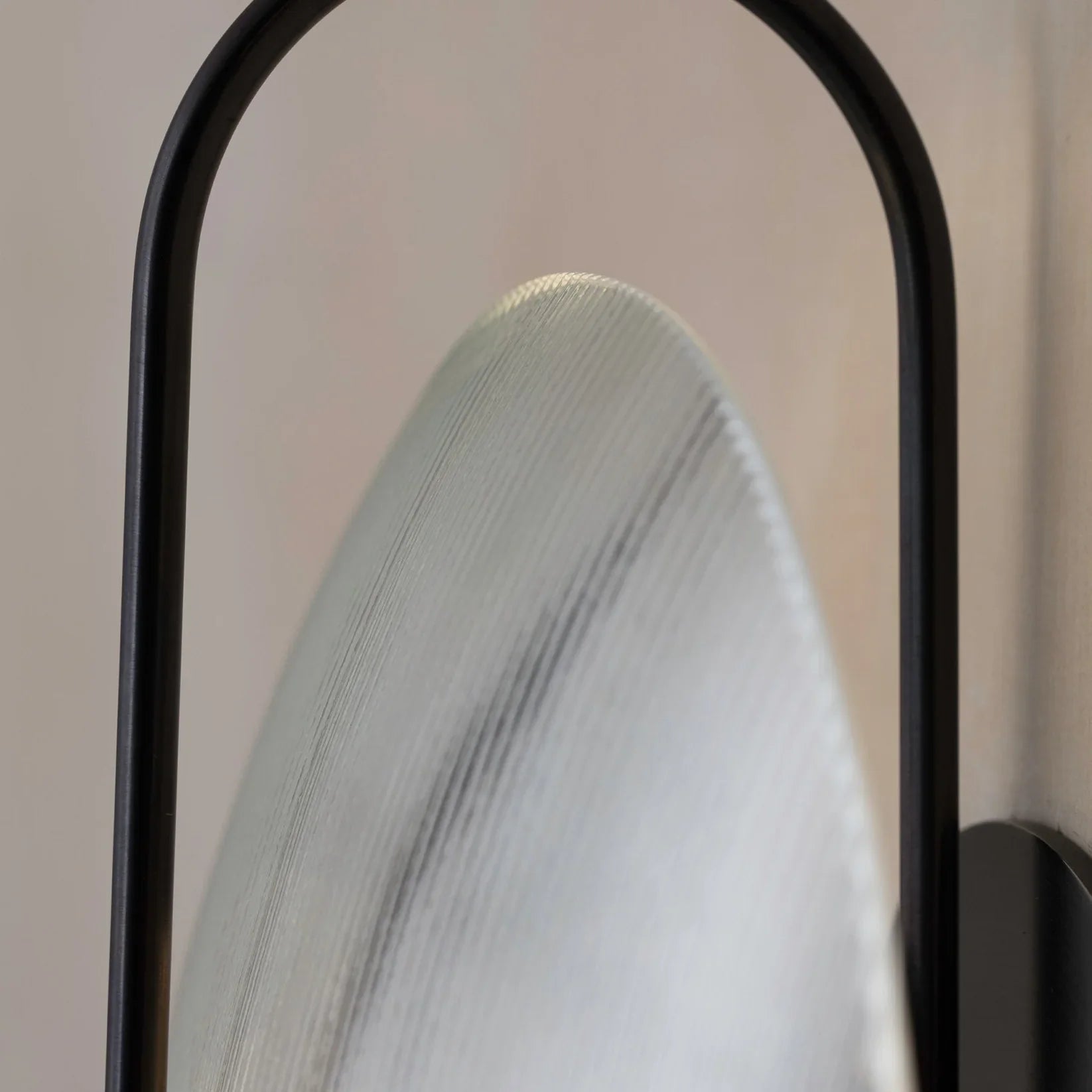 Elif Modern Zwart Goud Metaal Glas Wandlamp Eetkamer Slaapkamer