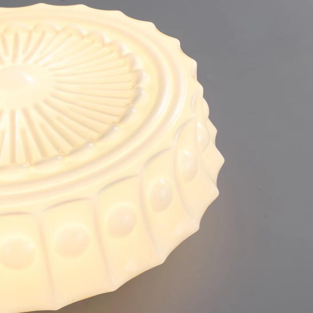 Hailie Vintage Franse Hanglamp Wit/Beige Woonkamer/Slaapkamer