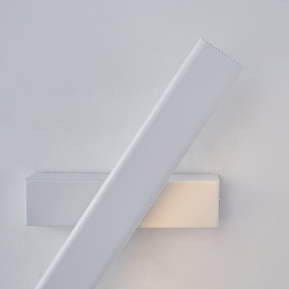 Brio Moderne Rechthoek LED Wandlampen Zwart Wit Metaal Woonkamer Slaapkamer