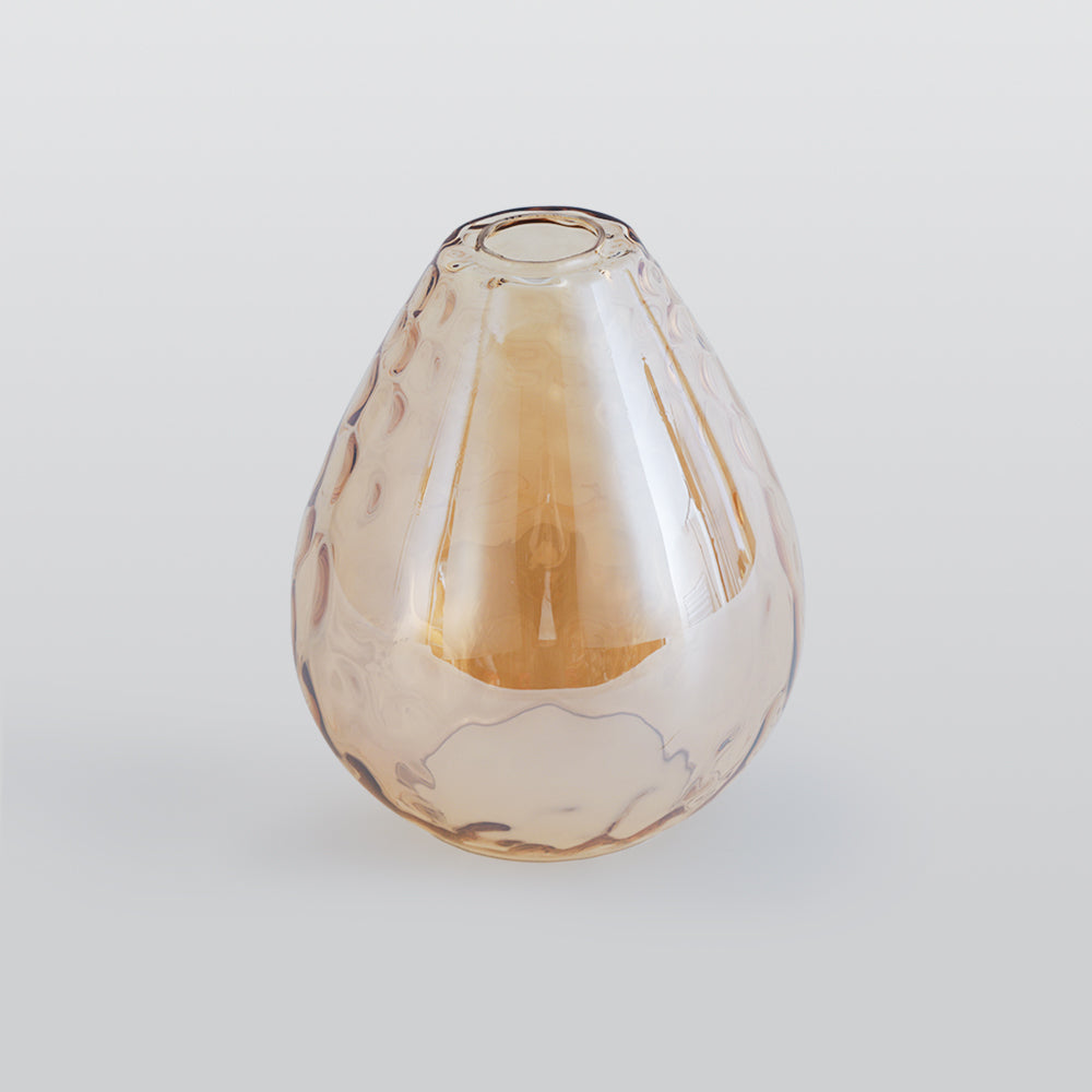 Elio Vintage Teardrop Hanglamp, Bar/Kitcheneiland, Glas/Hout