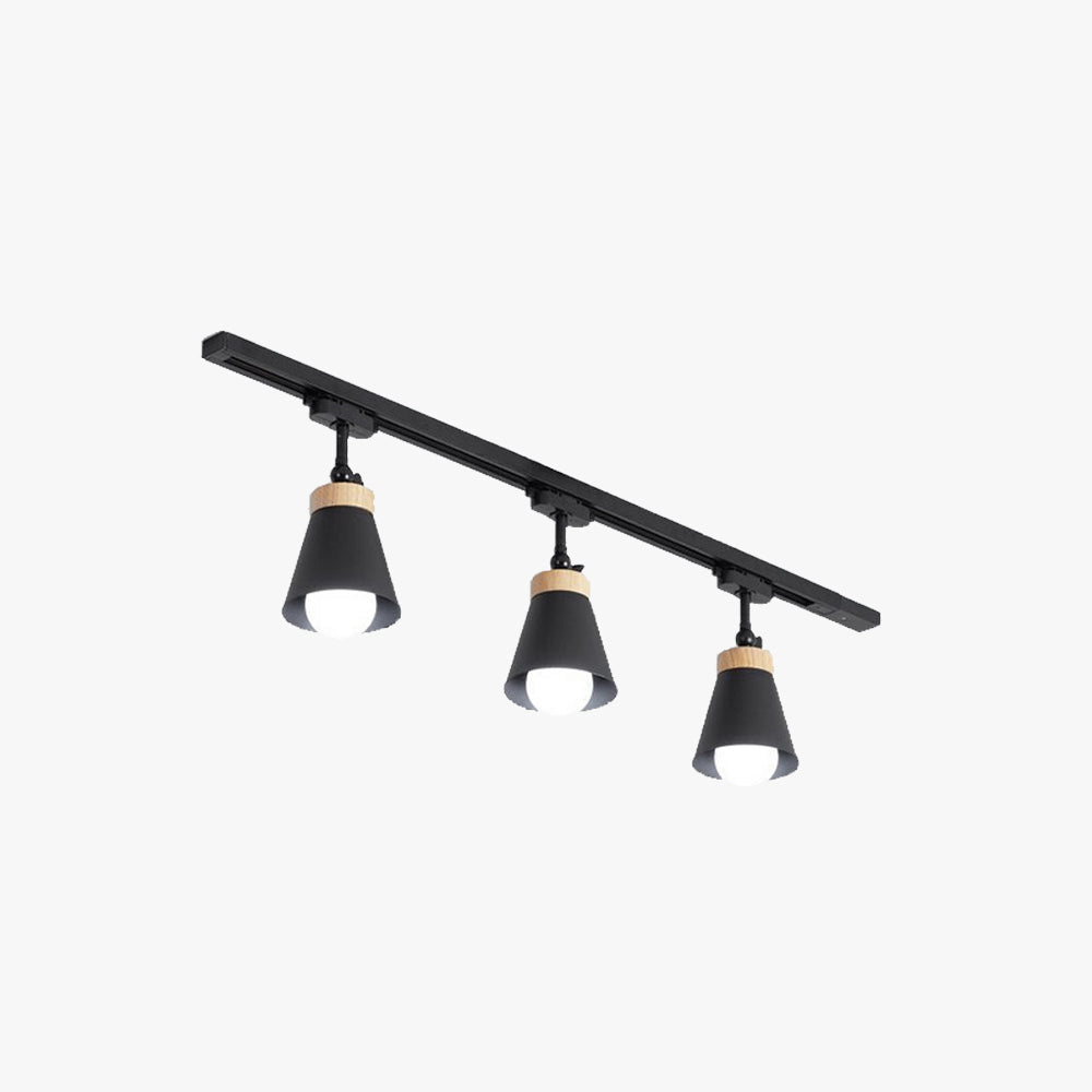 Haney Moderne Design LED Spotlight Zwart/Wit Woonkamer Keuken
