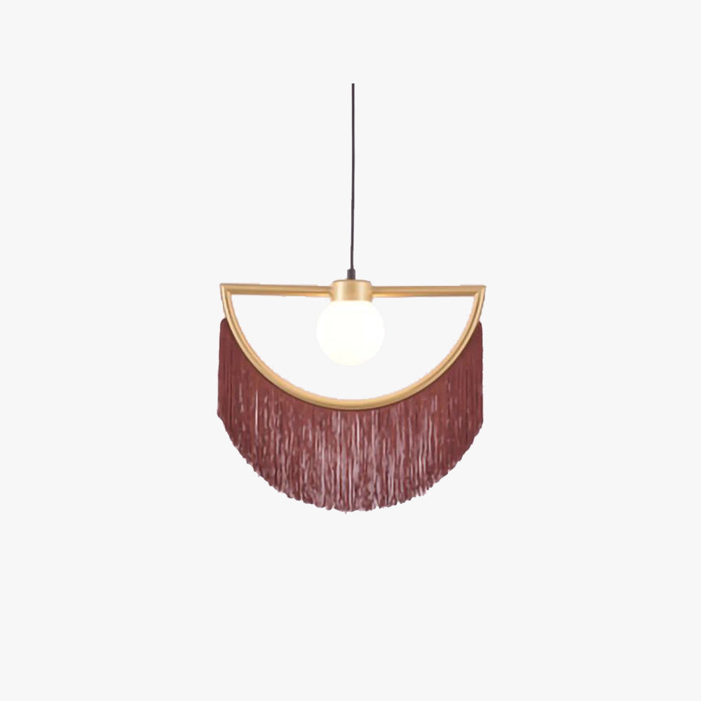 Minori Retro Design LED Hanglamp Metaal/Stof Slaapkamer Woonkamer
