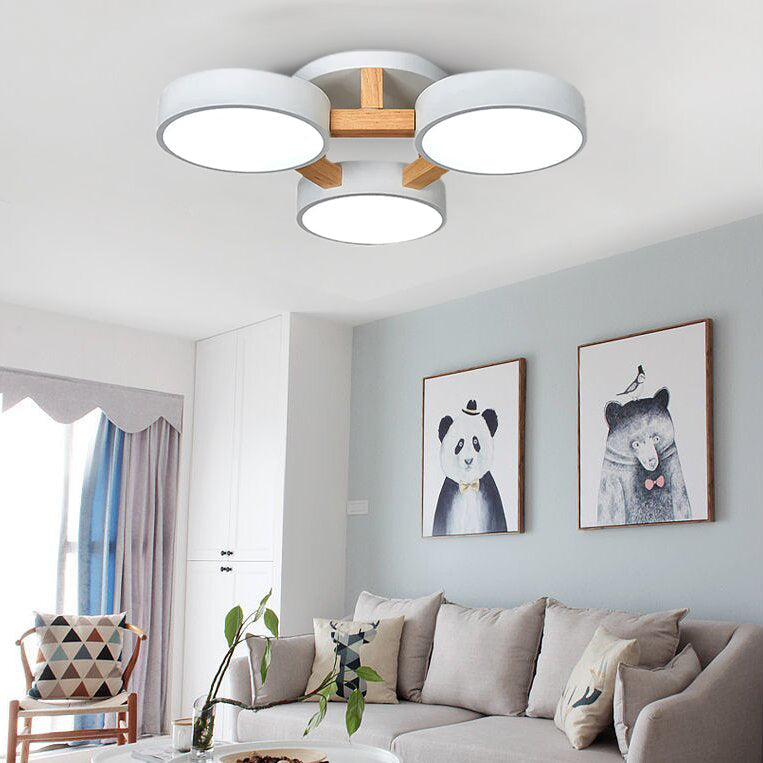 Minori Moderne Design LED Plafondlamp Metaal Slaapkamer Woonkamer