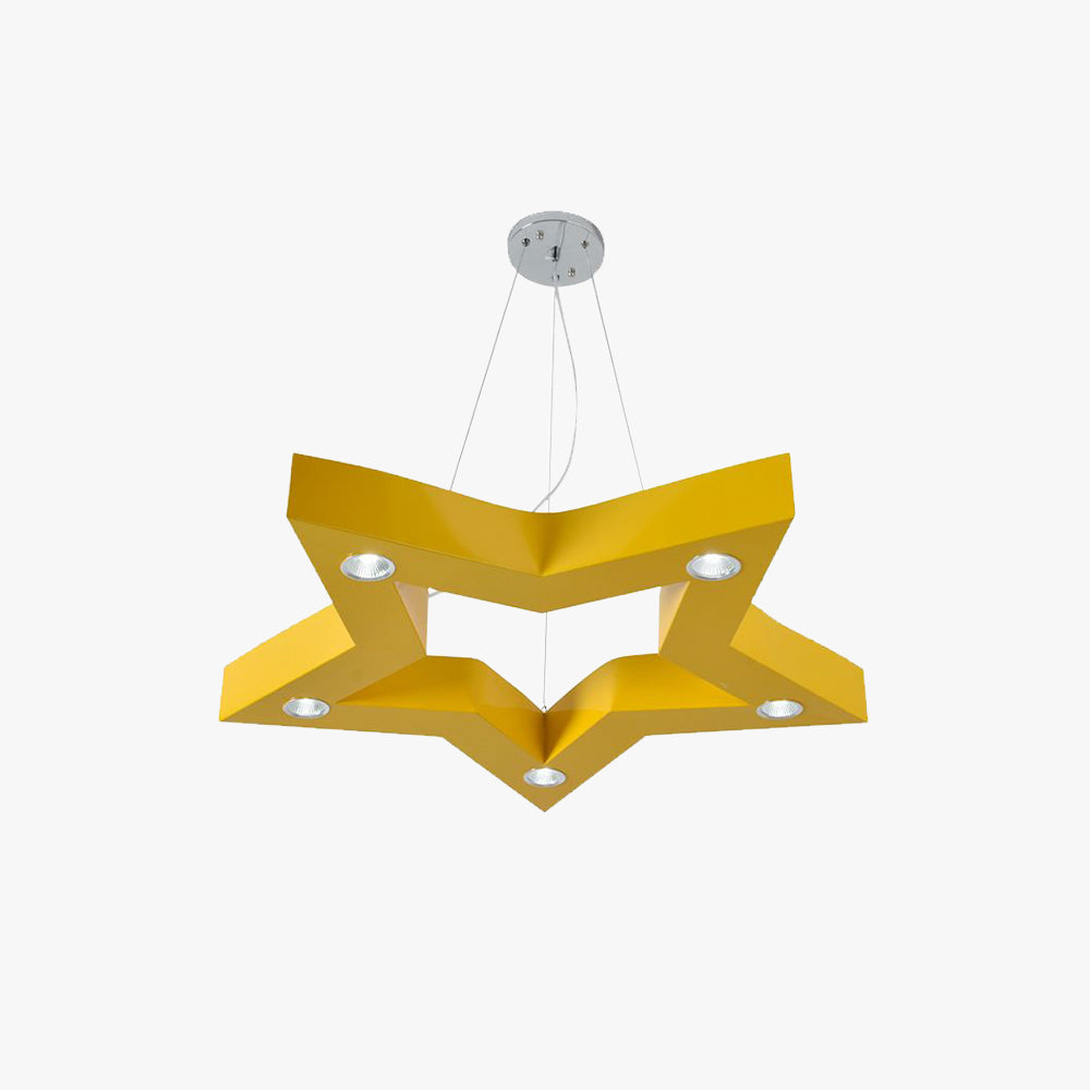 Minori Moderne Design LED Hanglamp Geel/Blauw Metaal Woonkamer