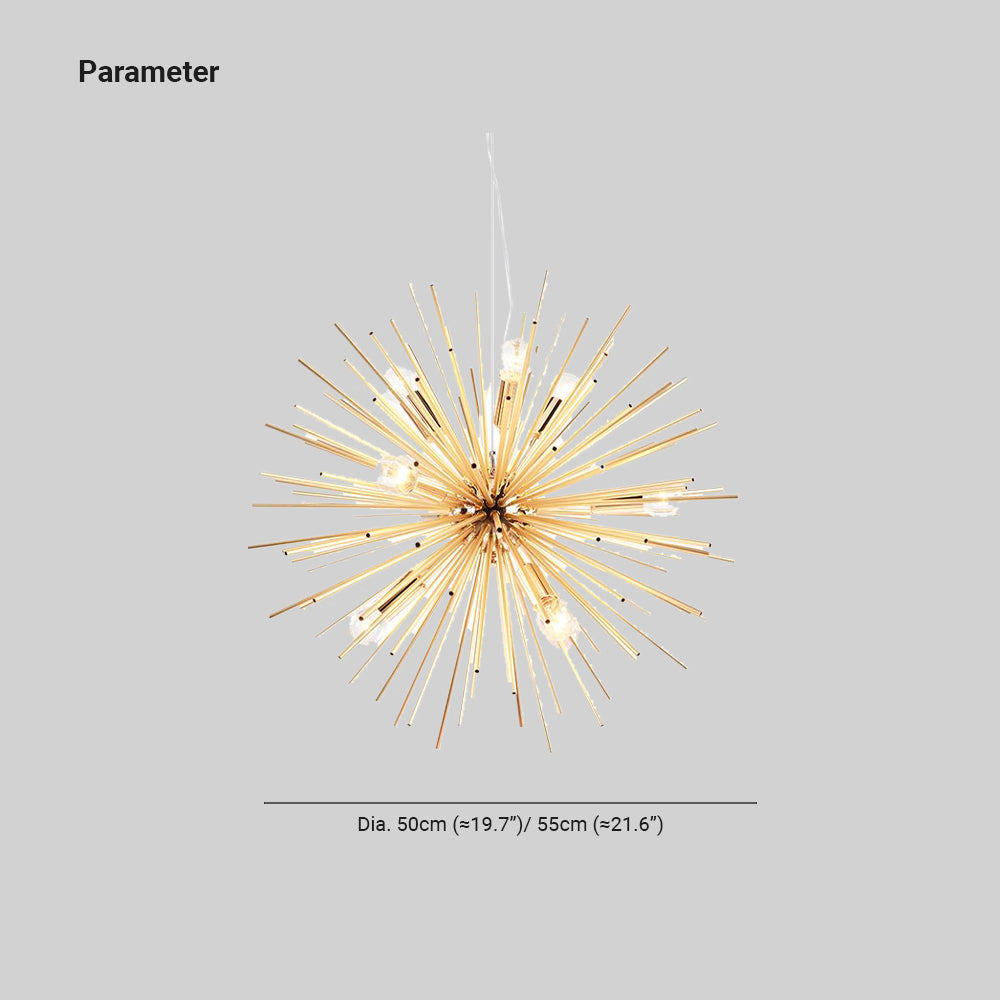 Lowry Moderne Design LED Hanglampen Metaal Goud Woonkamer Keuken