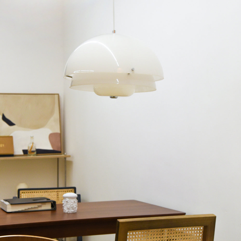 Hailie Flowerpot Buddy LED Hanglamp Wit Metaal Eettafe Keukenl