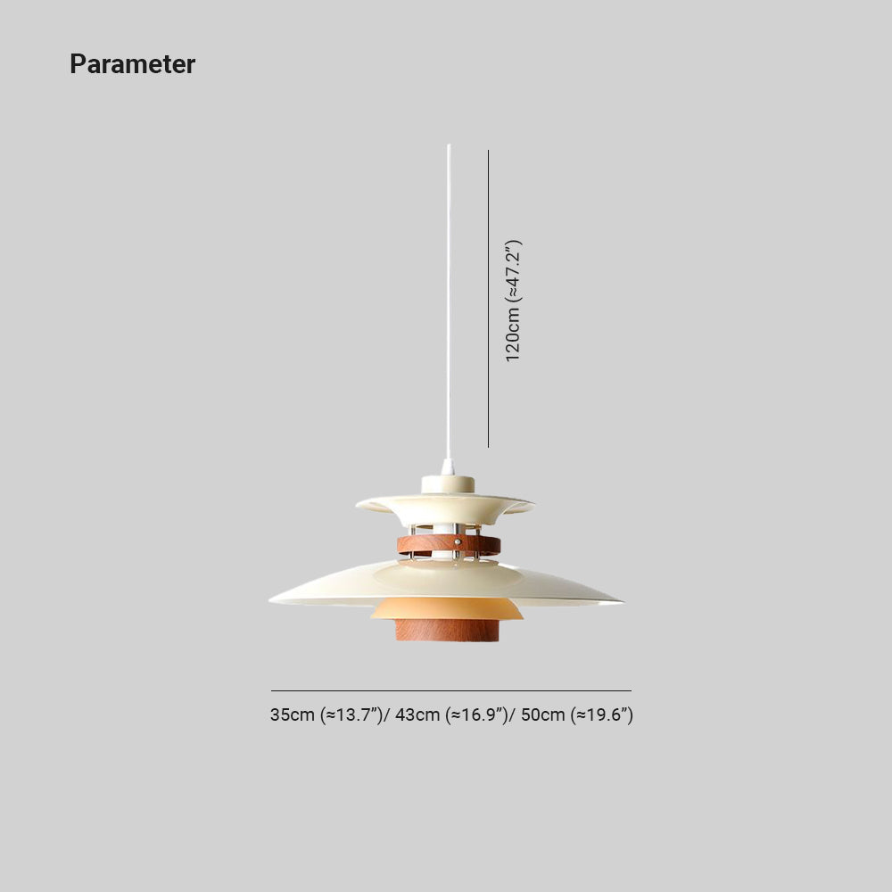 Morandi Minimalistisch LED Hanglamp Metaal Witte Woonkamer Keuken