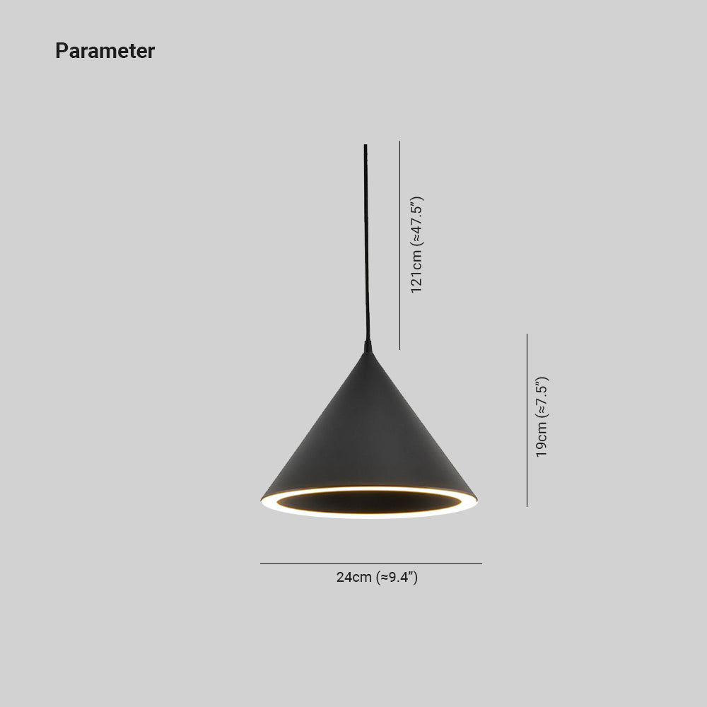 Morandi Industrie Design Hanglamp Zwart Metaal Acryl Slaapkamer/Woonkamer