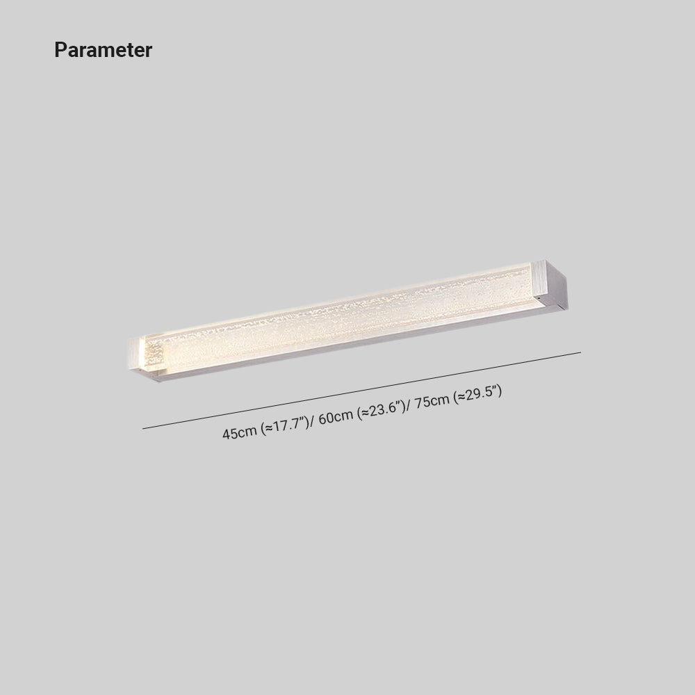 Leigh Modern Design LED Wandlamp Wit Metaal Kristal Slaapkamer