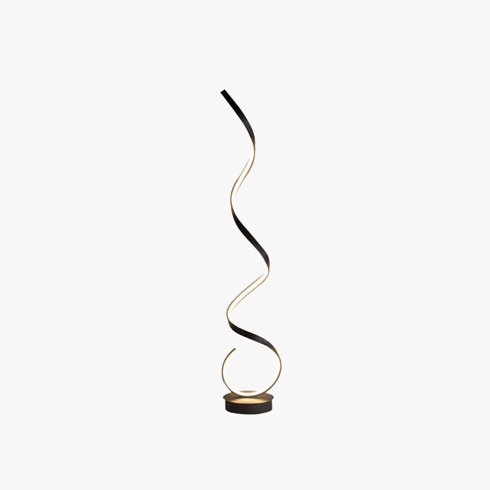 Louise Moderne Steamline Minimalistische Lineaire Vloerlamp Wit/Zwart Eetkamer/Woonkamer/Kelder/Hal