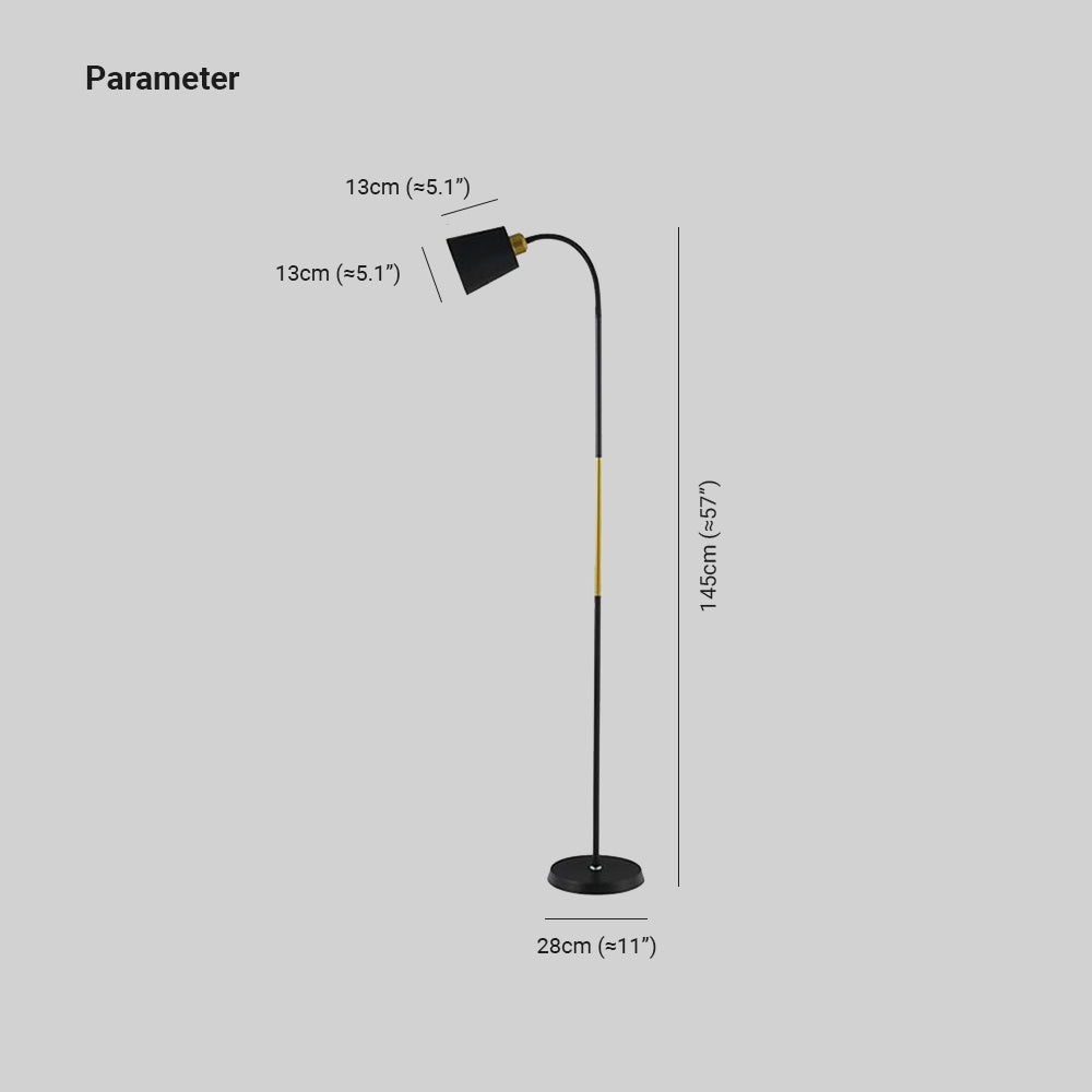 Morandi Moderne LED Vloerlamp Metaal Zwart/Wit/Goud Slaap/Woon/Eetkamer