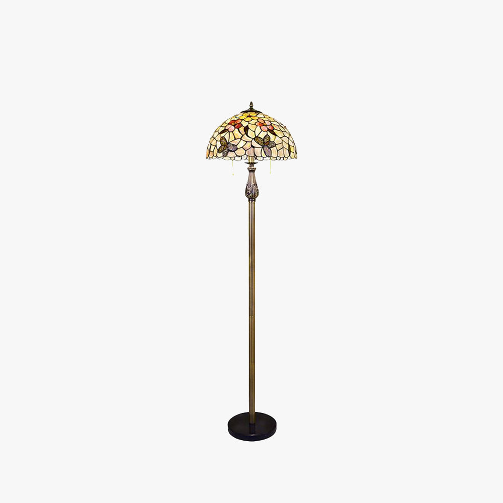 Valerio Vintage Vlinder Metalen LED Vloerlamp, Woonkamer/Slaapkamer