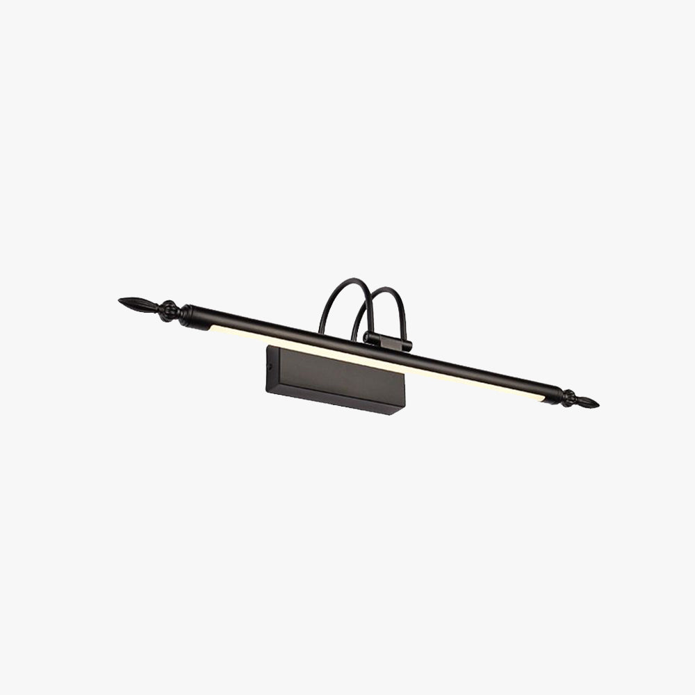 Leigh Moderne Lineair LED Wandlamp Metaal/Acryl Zwart Slaap/Woon/Badkamer