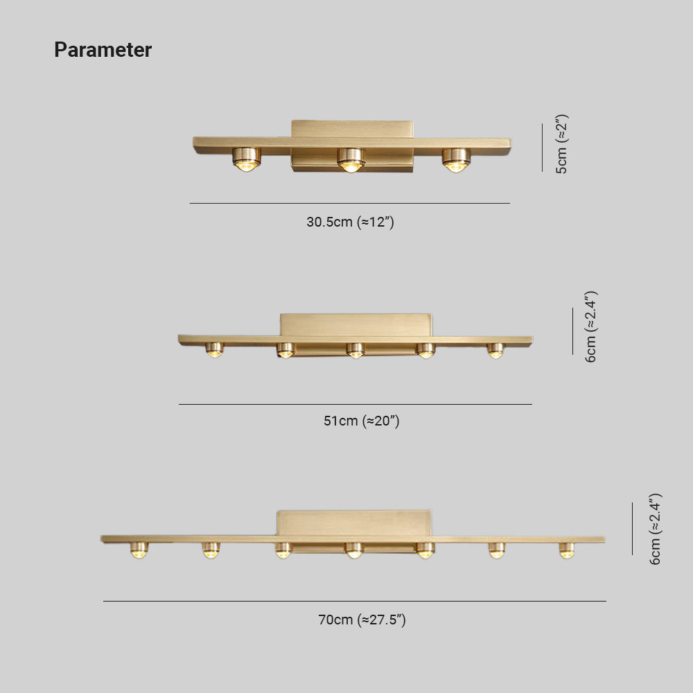 Leigh Moderne Design Rimpeling Wandlamp Metaal/Acryl Slaapkamer/Eetkamer/Woonkamer