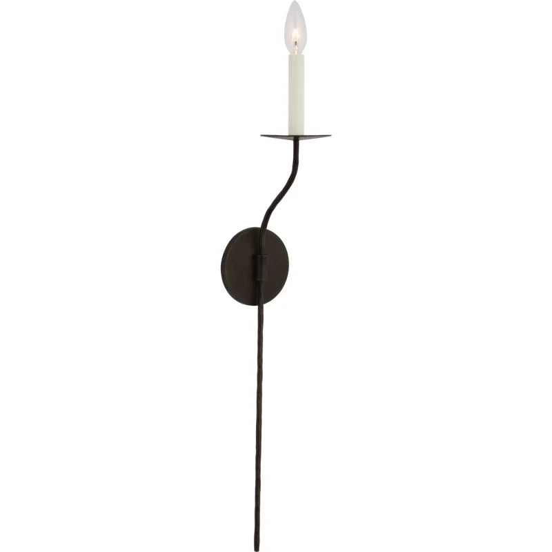 Valerio Vintage Kaars Metaal Wandlamp Armatuur Hal Slaapkamer Badkamer