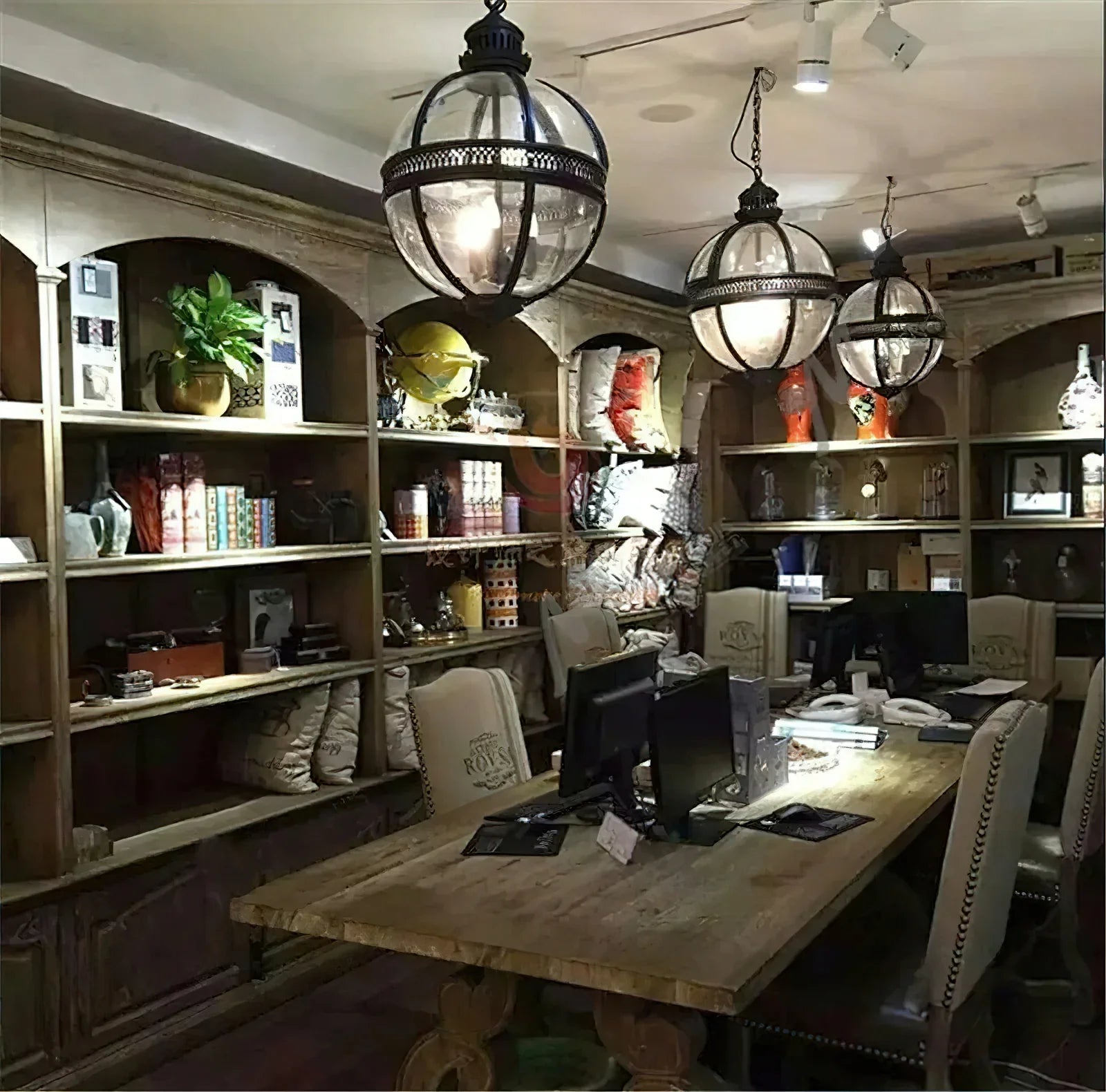 Valerio Vintage Glas Metaal Zwart Hanglampen Eetkamer Slaapkamer