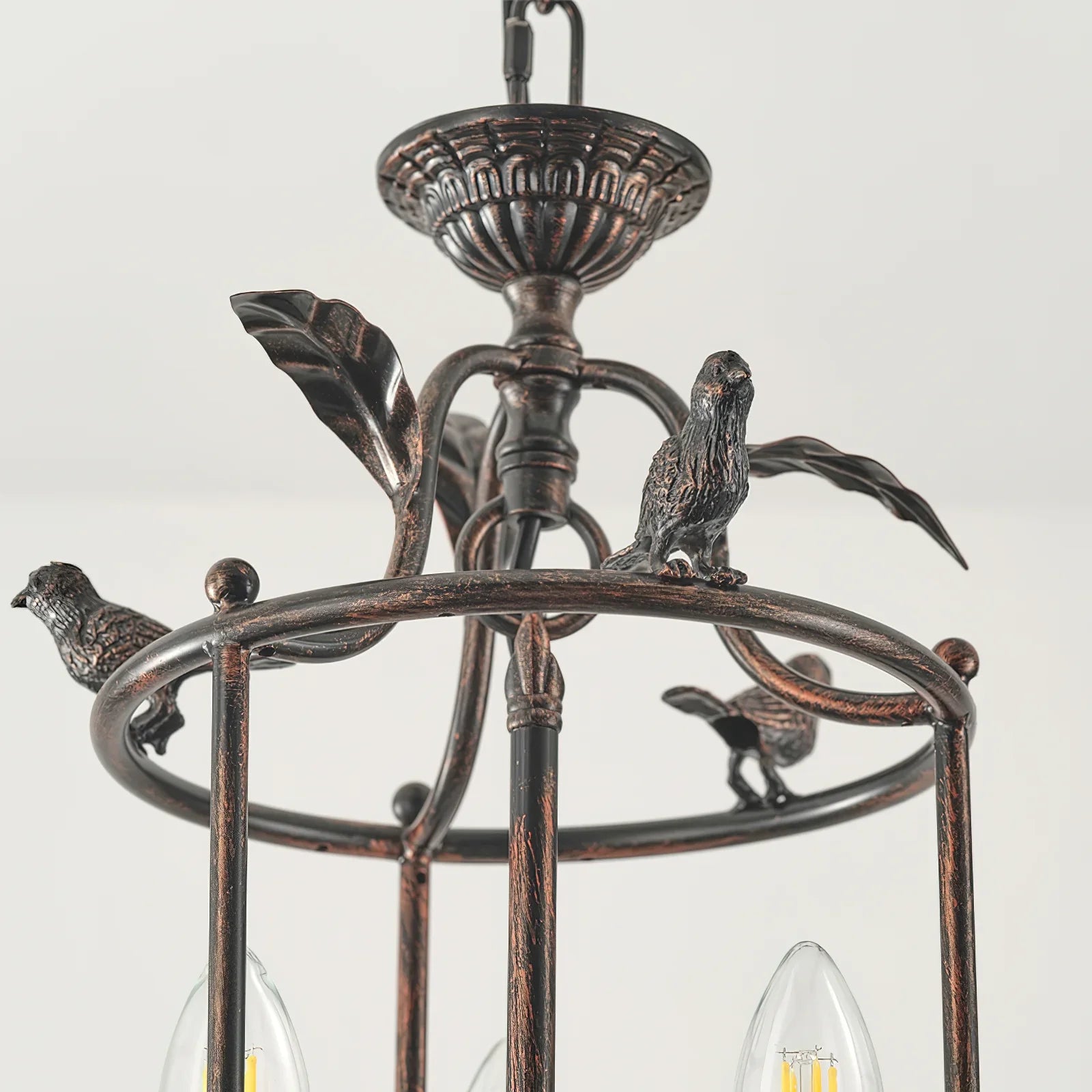Valerio Vintage Metaal Bronzen Goud Hanglampen Eetkamer Slaapkamer
