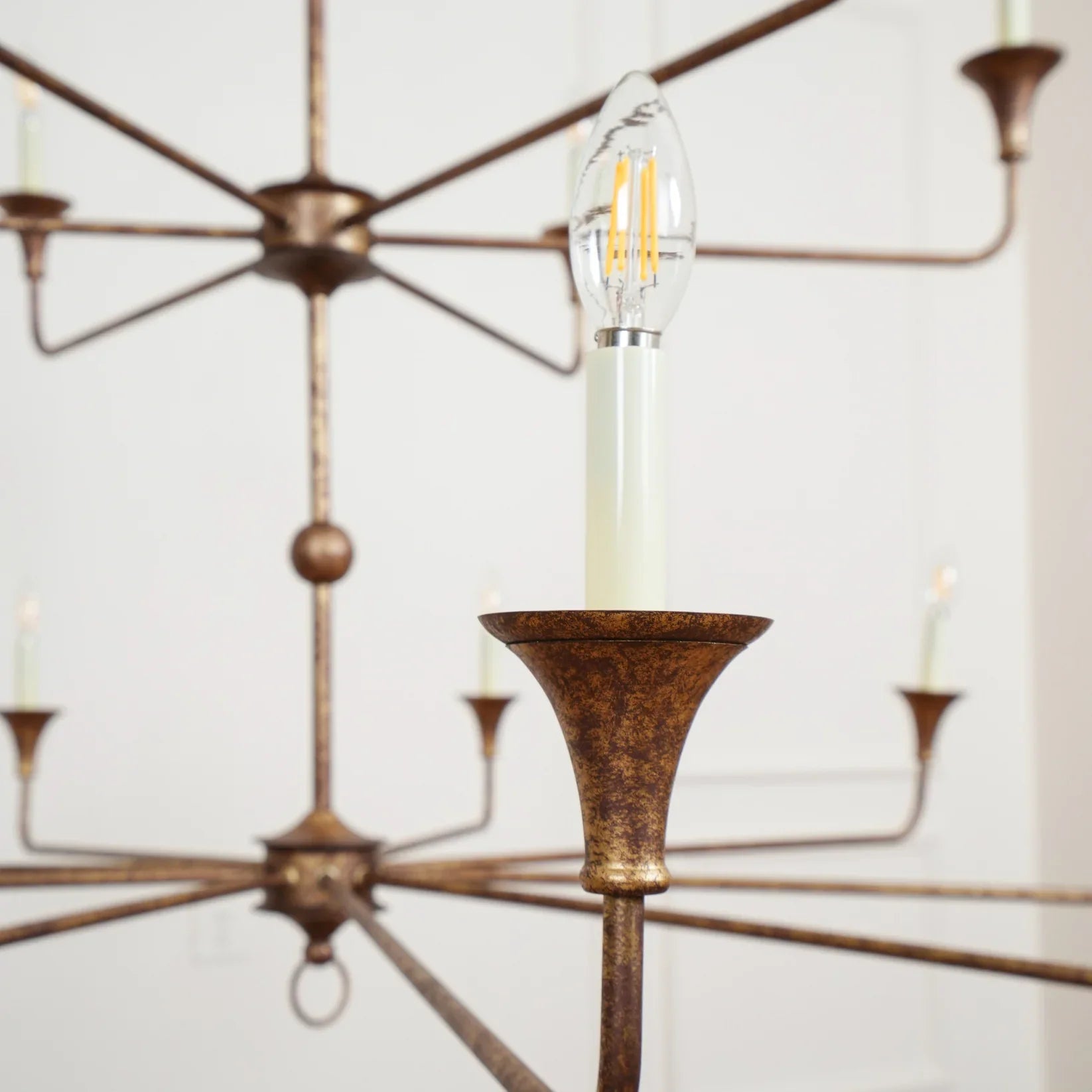 Valerio Vintage Metaal Pyriet Bronzen Hanglampen Eetkamer Slaapkamer