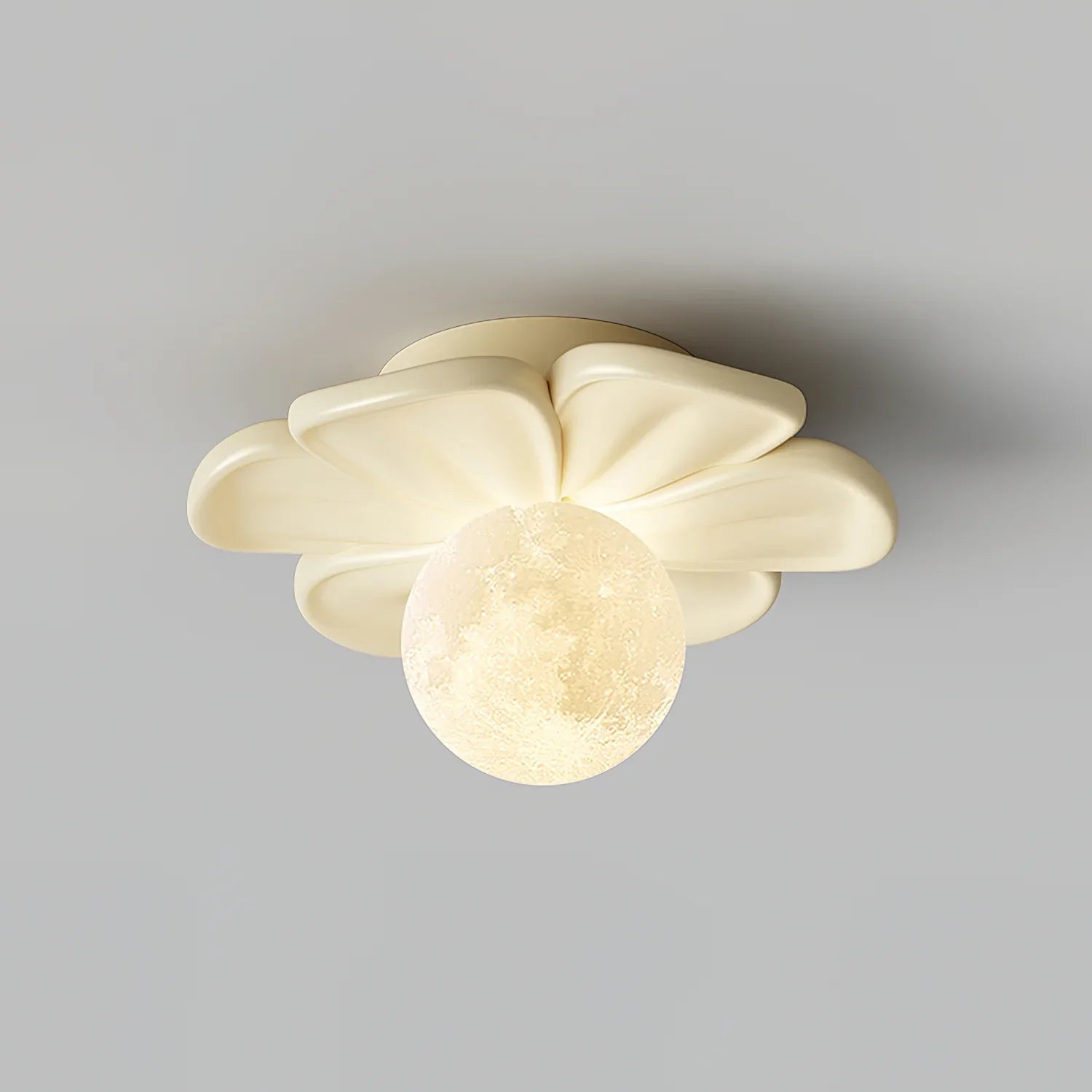 Carins Hars Roze Beige Bloem Plafondlamp Eetkamer Slaapkamer