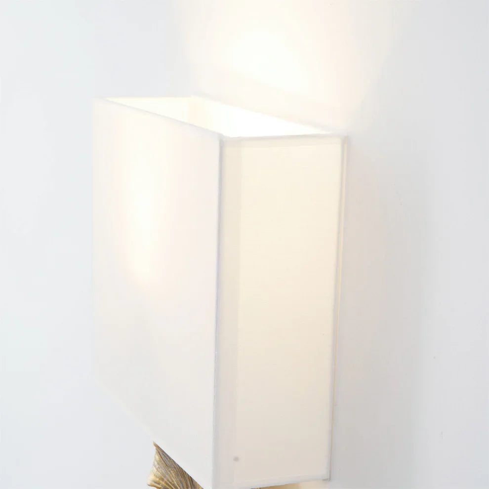 Valerio Vintage Klassiek Ginkgo Messing Wandlamp Slaapkamer Woonkamer