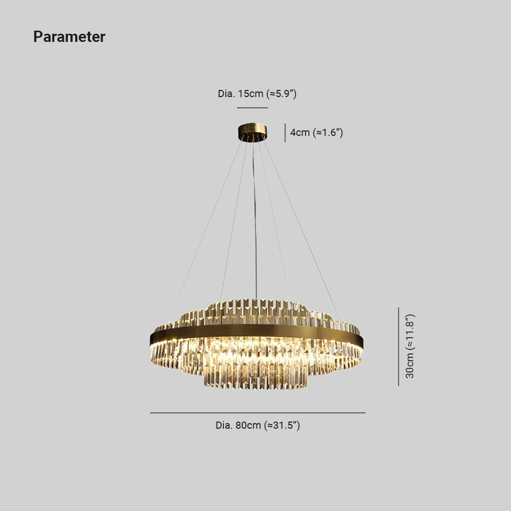 Marilyn Modern Design LED Kroonluchters Ronde Metaal Slaapkamer