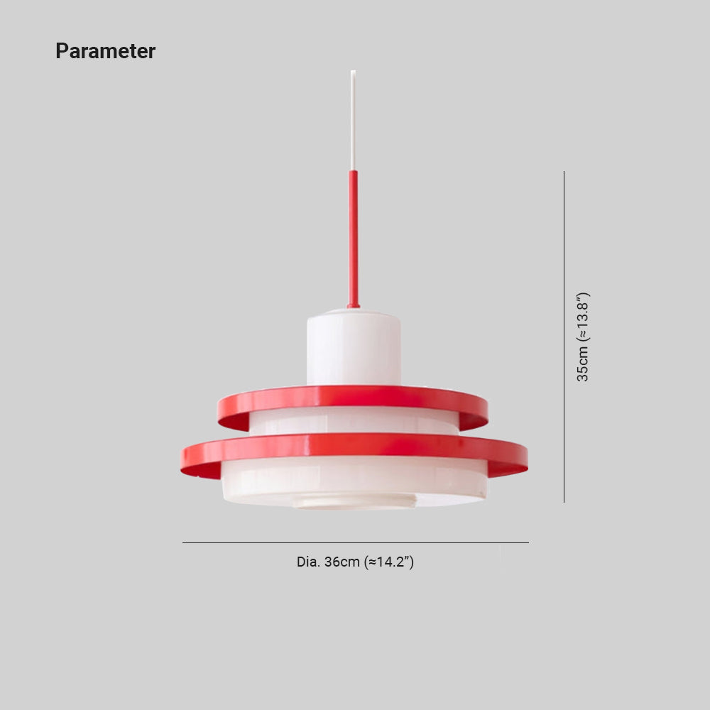 Hailie Midden eeuw Bauhaus Hanglampen Glas Eetkamer Slaapkamer