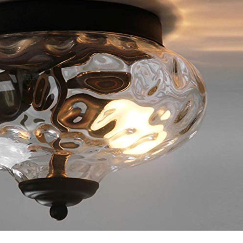 Carina Ontwerp Plafondlamp Met Flush Mount Metaal/Glas Woonkamer/Keuken