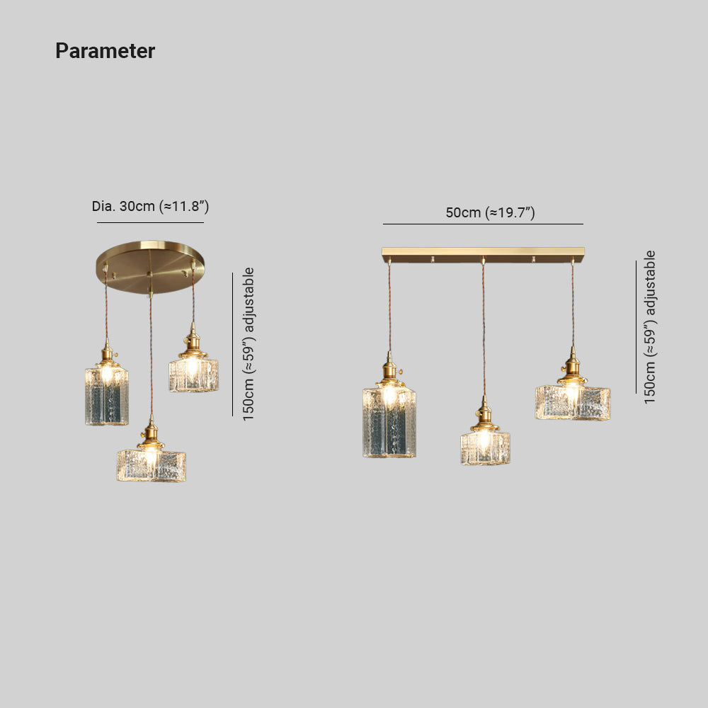Valerio Vintage Geurflacon LED Hanglampen Eetkamer