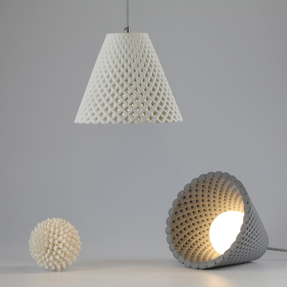 Hailie Modern Cone Geweven Shape Hanglampen Slaapkamer Eetkamer