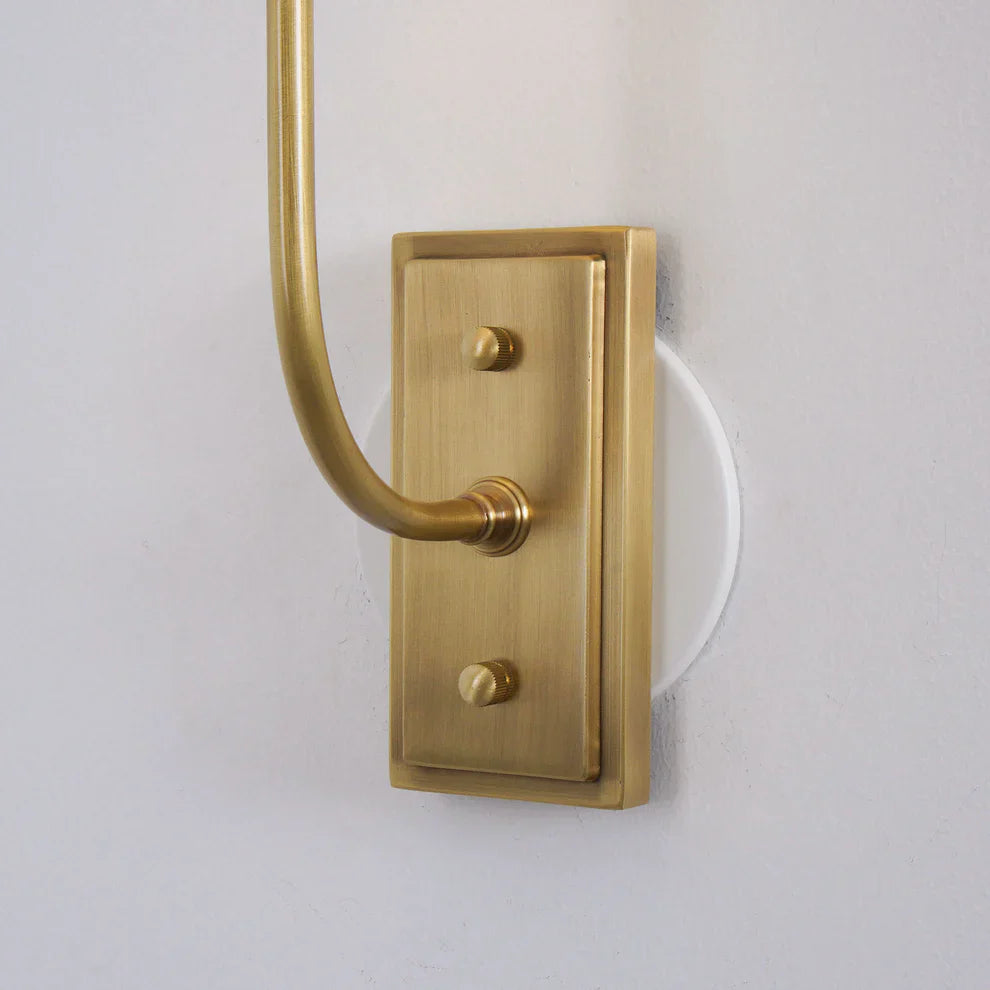 Valerio Vintage Klassiek Metaal Stof Wandlamp Lampenkap Slaapkamer Badkamer Hal
