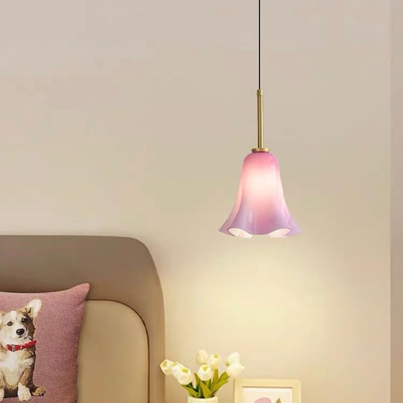 Lily Vintage Eenvoudig Hanglampen Metaal Glas Slaapkamer Woonkamer