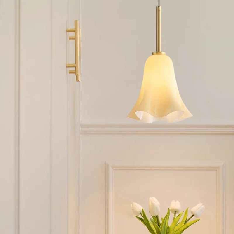 Lily Vintage Eenvoudig Hanglampen Metaal Glas Slaapkamer Woonkamer
