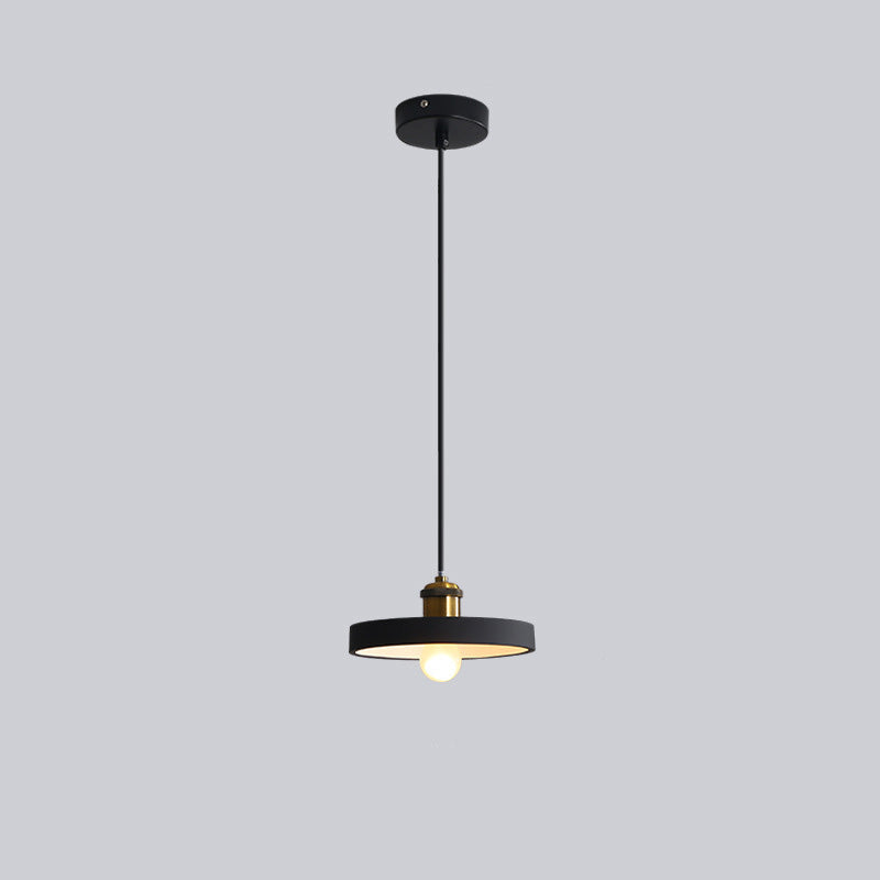 Morandi Design Vormen LED Hanglampen Wit/Oranje/Zwart Metaal/Hars Eetkamer