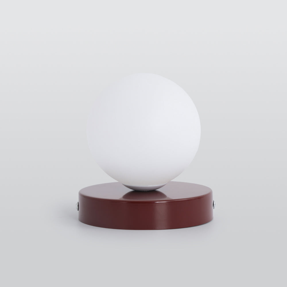 Modern Ronde LED Wandlampen Zwart Wit Metaal Slaapkamer