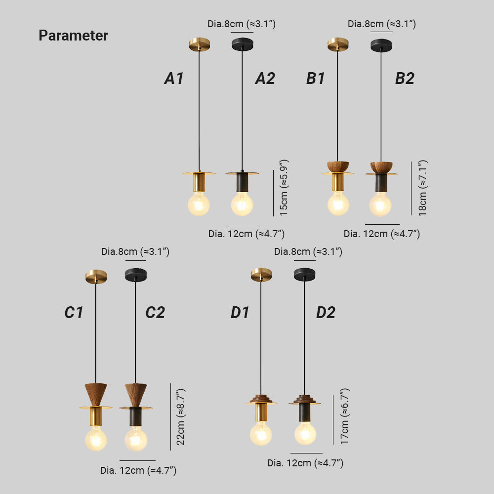 Hailie Modern Kleine Retro LED Hanglampen Wit Zwar Metaal Slaapkamer