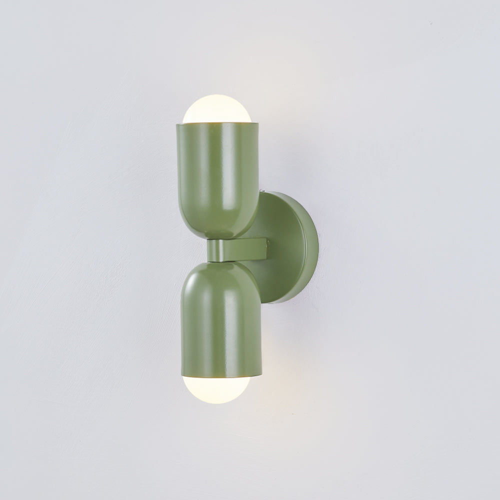 Morandi Design LED Wandlamp Metaal Groen/Roze/Rood Slaap/Eet/Woonkamer
