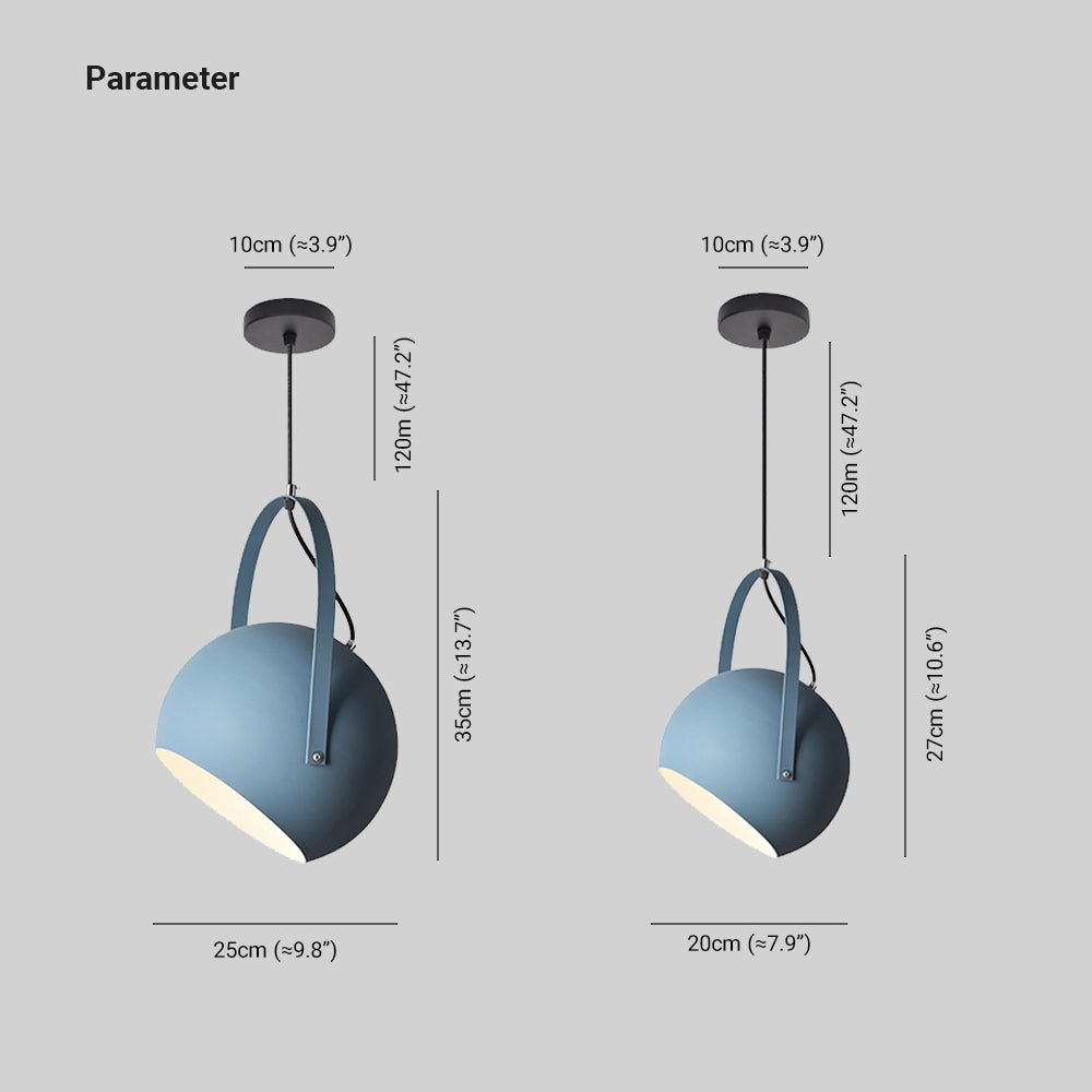Morandi Moderne LEDHanglamp Geel/Blauw/Roze/Gary Metaal Slaap/Kinder/Woonkamer