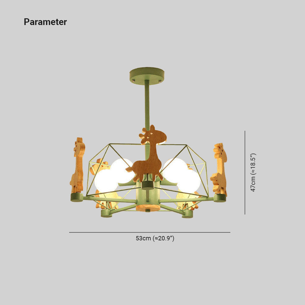 Minori Moderne Leuke LED Plafondlampen Grijs Groen Hout Metaal Eetkamer