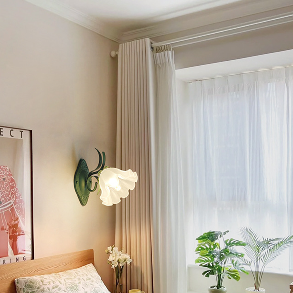 Lily Bloem Metaal Wandlampen Woonkamer Slaapkamer