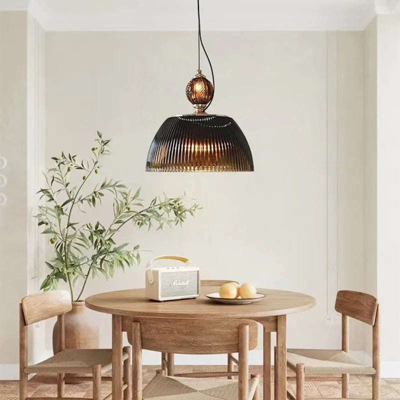 Valerio Retro Metaal/Glas Hanglampen Woonkamer/Studie/Slaapkamer