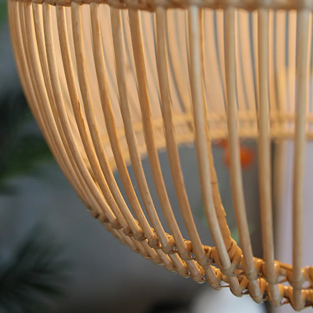 Muto Japans Creatief Hanglamp Rotan Woonkamer Slaapkamer