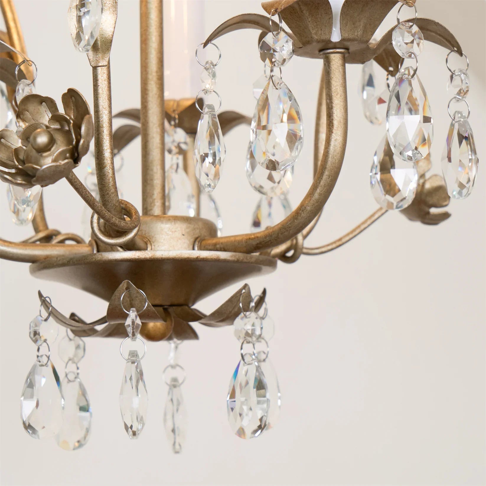 Valerio Vintage Goud Kristal Metaal Hanglampen Eetkamer Slaapkamer