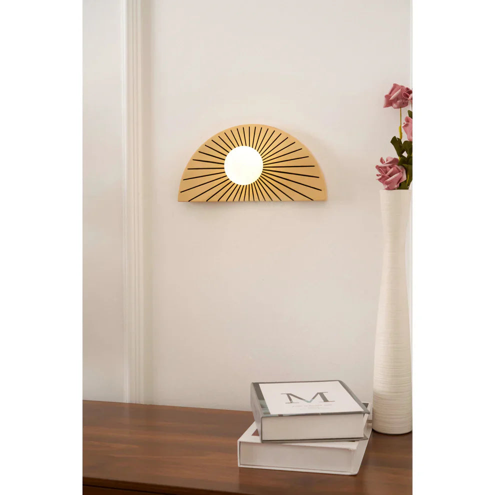 Elif Modern Geometrische Stijl Ongebruikelijk Hars Glas Wandlamp Slaapkamer Eetkamer