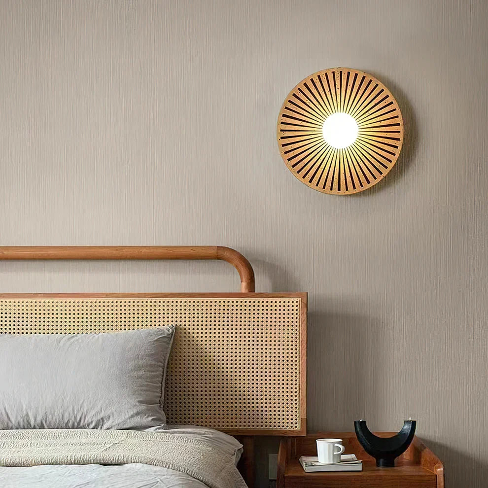 Elif Modern Geometrische Stijl Ongebruikelijk Hars Glas Wandlamp Slaapkamer Eetkamer