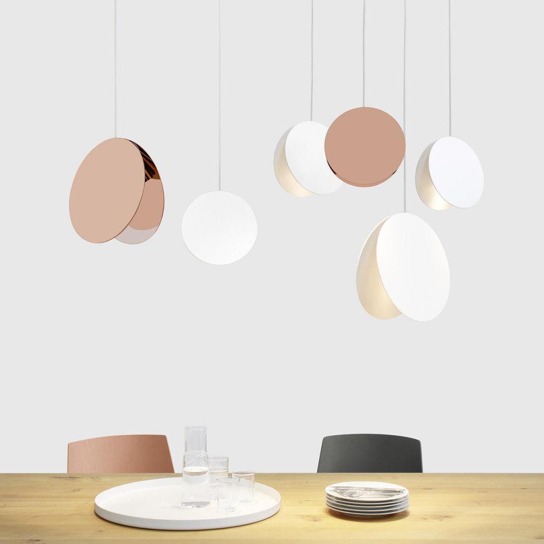 Morandi Moderne Design LED Ronde Hanglamp Metaal 6 Kleur Woon/Slaap/Eetkamer